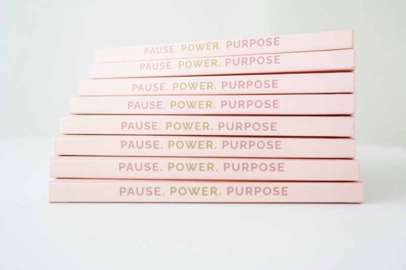 Pause. Power. Purpose. journals by Dr. Andrea Gleim